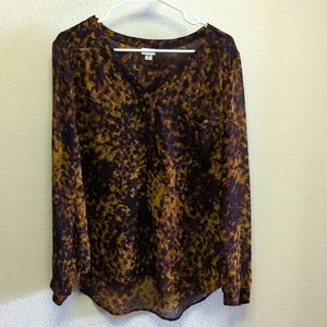 Cheetah blouse